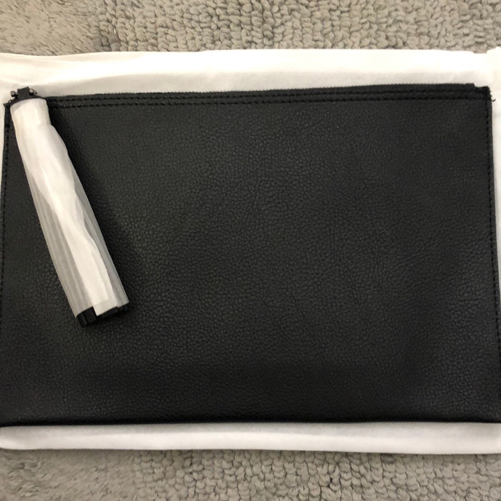 Black Clutch with tassel